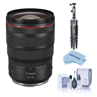 

Canon RF 24-70mm f/2.8 L IS USM Zoom Lens with Tripod Bundle