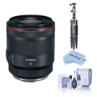 

Canon RF 50mm f/1.2L USM Lens, Bundle with Vanguard VEO 2 235AB Aluminum Tripod