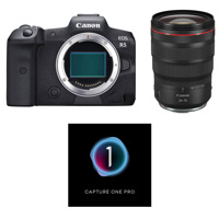 

Canon EOS R5 Mirrorless Digital Camera Body with Canon RF 24-70mm f/2.8 L IS USM Lens with Capture One Pro Photo Editing Software