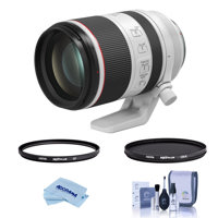 

Canon RF 70-200mm f/2.8L IS USM Zoom Lens - U.S.A. Warranty - Bundle With Hoya NXT Plus 77mm 10-Layer HMC UV Filter, HOYA 77mm NXT Circular Polarizer Filter, Cleaning Kit, Microfiber Cloth