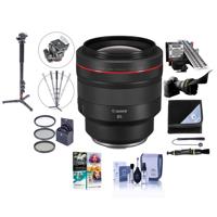 

Canon RF 85mm f/1.2 L USM Lens Bundle with Premium Accessories