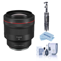 

Canon RF 85mm f/1.2 L USM DS Lens, Bundle with Vanguard VEO 2 235AB Aluminum Tripod