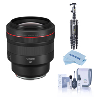 

Canon RF 85mm f/1.2 L USM Lens Bundle with Tripod Kit