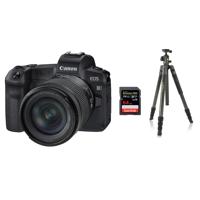 

Canon EOS R Digital Camera with RF 24-105mm f/4-7.1 IS STM Lens, Bundle with Vanguard VEO 2 Aluminum Tripod