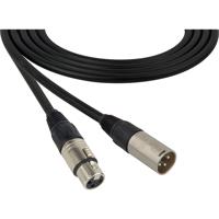 

Canare 25' 3-Pin XLR Male to Female Star-Quad Microphone Cable, 24 Conductor AWG, Black