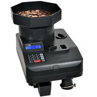 

Cassida C850 Coin Counter/Off-Sorter/Wrapper, Up to 1900 Coins/Min Counting Speed, 9999999 Max Display, Counting/Adding/Batching Modes