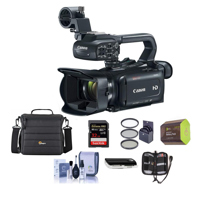 

Canon XA11 Compact Professional Camcorder with HDMI, 20x HD Optical Zoom, - Bundle With Video Bag, 32GB SDHC U3 Card, Spare Battery, 58mm Filter Kit, Cleaning Kit, Memory Wallet, Card Reader