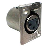 

Canare ITT Cannon XLR3, Female Flange Receptacle