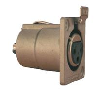 

Canare ITT Cannon XLR3, Small Female Flange Receptacle