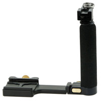 

Custom Brackets CB Folding-SAB Camera Bracket with Arca-Swiss Quick Release Clamp