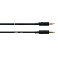 

Cordial Cables Cordial Cables Stereo Headphone/Line Adapter/Extender; 5ft. 1/8" TRS Male to 1/8" TRS Male; 5ft.