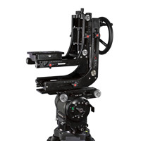 

Cartoni Lambda Total Dutch Fluid Head SFX with Camera Plate, Hand Wheel and Counterweight, Work as 3rd Axis On Lambda 25 Fluid Head, 55 lbs Capacity