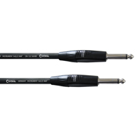 

Cordial Cables Cordial Cables Guitar / Instrument Cable; 10ft. 1/4" TS Male to 1/4" TS Male; 10ft.