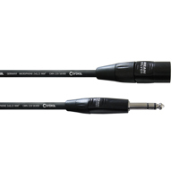 

Cordial Cables Cordial Cables Balanced Mic / Line Cable; 5ft. XLR Male to 1/4" TRS Male; 5ft.