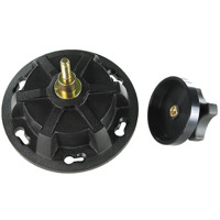 

Cartoni Flatbase Heads to 150mm Ball Base Adapter for C40, C60, Maxima, Sigma, SpinHead, Lambda Heads