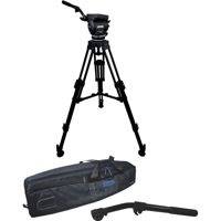 

Cartoni Focus 22 Fluid Head System, Includes H602 Aluminum 2-Stage Heavy Duty EFP Tripod (100mm Bowl), P732 Mid-Level Spreader and 2x Pan Bars