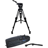

Cartoni Focus 22 Fluid Head System, Includes H604 Carbon Fiber 2-Stage Heavy Duty EFP Tripod (100mm Bowl), P732 Mid-Level Spreader and 2x Pan Bars