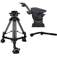 

Cartoni P20 Pedestal with Focus 18 Head, 2 Pan Bars, 100mm Adapter and Pump