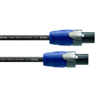 

Cordial Cables Cordial Cables High-Flex Loudspeaker Cable; 2-Pole speakON; 5ft. 2-Pole speakON connector to 2-Pole speakON connector; 5ft.