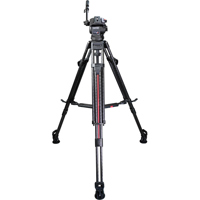 

Cartoni Focus 8 Fluid Head System, Includes 2 Stage Carbon Fiber 100mm Smart Stop Tripod, SmartLock Mid-Level Spreader and Soft Case