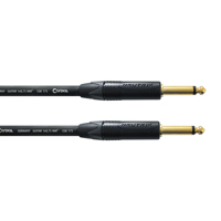 

Cordial Cables Cordial Cables High-Copper Premium Instrument Cable; 10ft. 1/4" TS Male to 1/4" TS Male; 10ft.