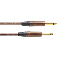 

Cordial Cables Cordial Cables High-Copper Premium Instrument Cable; Translucent, 10ft. 1/4" TS Male to 1/4" TS Male; Translucent, 10ft.