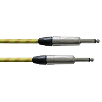 

Cordial Cables Cordial Cables Premium Instrument Cable; Woven Jacket, 10ft. 1/4" TS Male to 1/4" TS Male; Woven Jacket, 10ft.