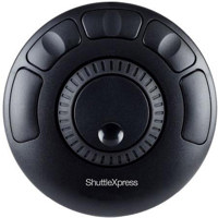 

Contour Design Shuttle Xpress, 5 Button Jog & Shuttle Multimedia Control, for Mac & Windows. Black