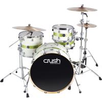 

Crush Drums Sublime E3 Maple 4 Piece Shell Pack, Includes 22x18" Bass Drum, 12x8" Tom Drum, 16x14" Floor Tom Drum and 14x6" Snare Drum