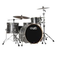 

Crush Drums Sublime AXM 4-Piece Shell Pack with 22x18" Bass Drum, 12x8" Tom Drum, 16x14" Floor Tom Drum, 14x6" Snare Drum, Trans Satin