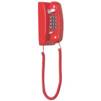 

Cetis Scitec 2554E Single-Line Telephone, Wall Set, Red