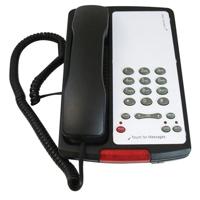 

Cetis AEGIS-PS-08 80012 Single-Line Speakerphone with MRL White Box, Black