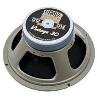 

Celestion Vintage 30 12" Guitar Speaker, 16 Ohms Nominal Impedance, 100dB Sensitivity, 70Hz-5kHz Frequency Range, 60W Power, Single