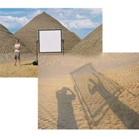 

Sunbounce SunScrim Butterfly Seamless Textile 6x6' Translucent with 1/3 Stop Light Reduction.