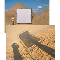 

Sunbounce SunScrim Butterfly Seamless Textile 8x8' Tanslucent with 1 Stop Light Reduction.
