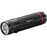 

Coast PX20 Dual-Color White/Red Bulls-Eye Spot Beam Flashlight, 315 Lumens, 465' Beam, AAA Battery