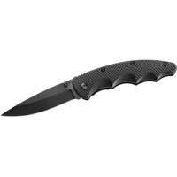 

Coast LX315 Liner Lock Folder Stainless Steel Plain Edge Drop Point Knife, 3.25" Black Blade, Nylon Handle