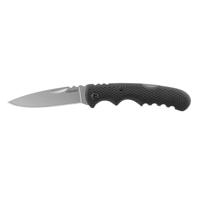 

Coast BX300 Lockback Folder Stainless Steel Plain Edge Drop Point Knife, 3" Satin Blade, Rubberized Handle