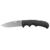 

Coast BX315 Lockback Folder Stainless Steel Plain Edge Drop Point Knife, 3.75" Satin Blade, Rubberized Handle