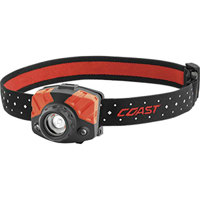 

Coast FL65 Dual Color Wide Angle Flood Beam Headlamp, 400 Lumens, 105' Beam, AAA Battery