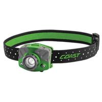 

Coast FL75 Dual Color Pure Beam Focusing Headlamp, 435 Lumens, 469' Beam, Green/Gray, AAA Battery