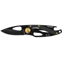 

Coast FX200 Frame Lock Folder Stainless Steel Plain Edge Drop Point Knife, 2" Black Blade, Nylon Handle