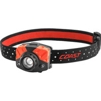 

Coast FL75R Rechargeable Pure Beam Focusing Headlamp, 530 Lumens, 511' Beam, Black/Red