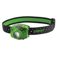 

Coast FL60R Rechargeable Wide Angle Flood Beam Headlamp, 450 Lumens, 108' Beam, Green/Gray