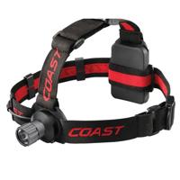 

Coast HL40 Wide Angle Flood Beam Headlamp, 300 Lumens, 98' Beam, 3x AAA