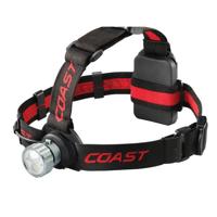 

Coast HL45 Dual Color Wide Angle Flood Beam Headlamp, 400 Lumens, 91' Beam, 3x AAA