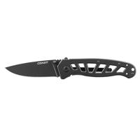 

Coast FDX302 Double Lock Folder Stainless Steel Plain Edge Drop Point Knife, 3" Gray Blade, Stainless Steel Handle, Gray