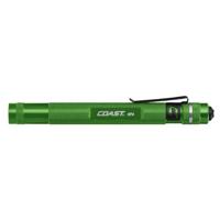 

Coast HP4 Bulls-Eye Spot Fixed Beam Penlight, 100 Lumens, 180' Beam, Green, 2x AAA