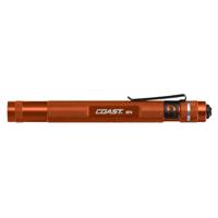 

Coast HP4 Bulls-Eye Spot Fixed Beam Penlight, 100 Lumens, 180' Beam, Orange, 2x AAA