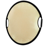 

Sunbounce Sun Mover, Circular Collapsible Disc Reflector, Zebra / White Seamless 32" / 90cm.